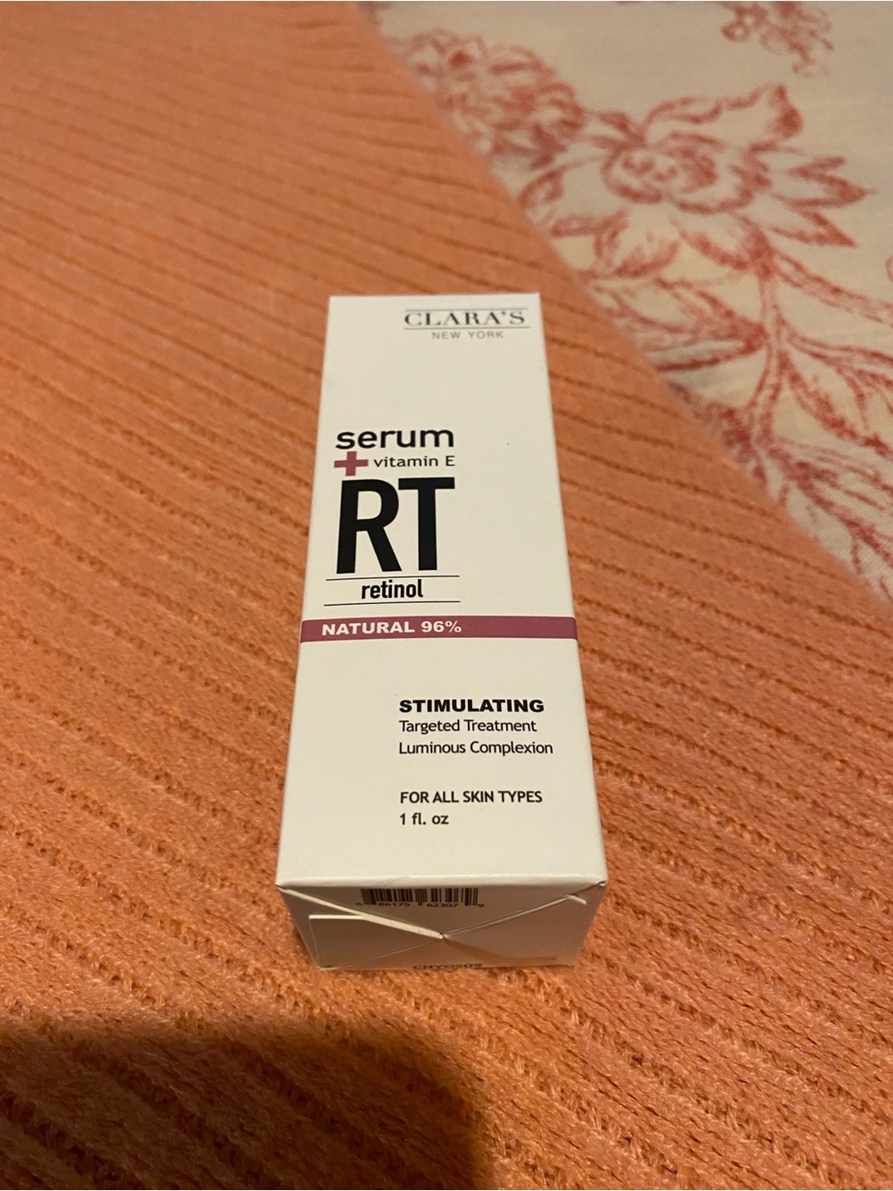CLARA'S RT Retinol + Vitamin E Serum – Pink Accented Packaging